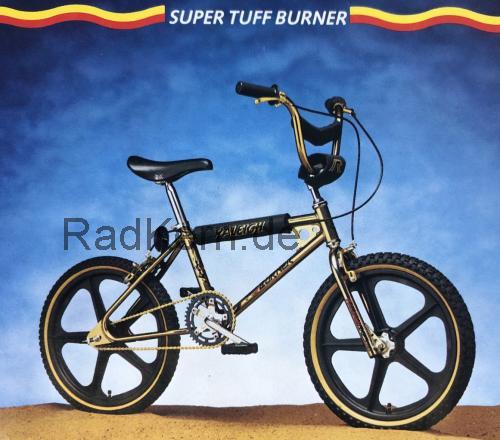 Raleigh Super Tuff Burner technische daten